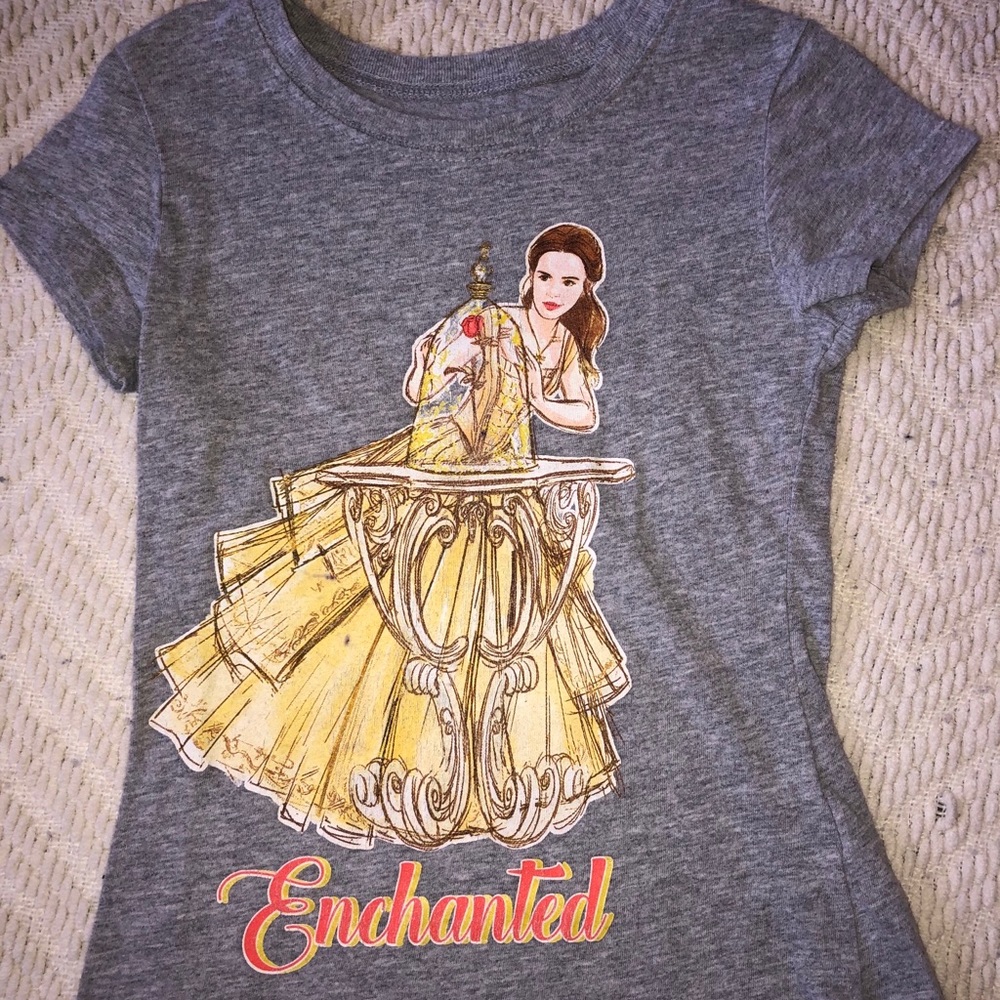 Beauty and the beast belle children’s t shirt